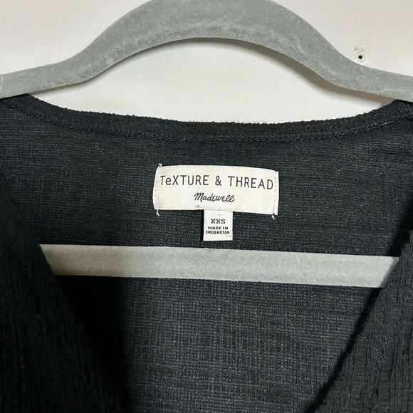 Madewell Wrap-Tie Tank Top black - Picture 4 of 6